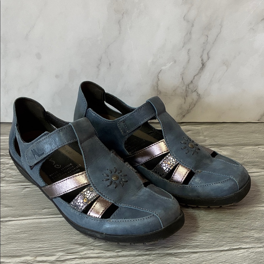 Milano Suave Navy Blue Casual Sandal Mary Jane